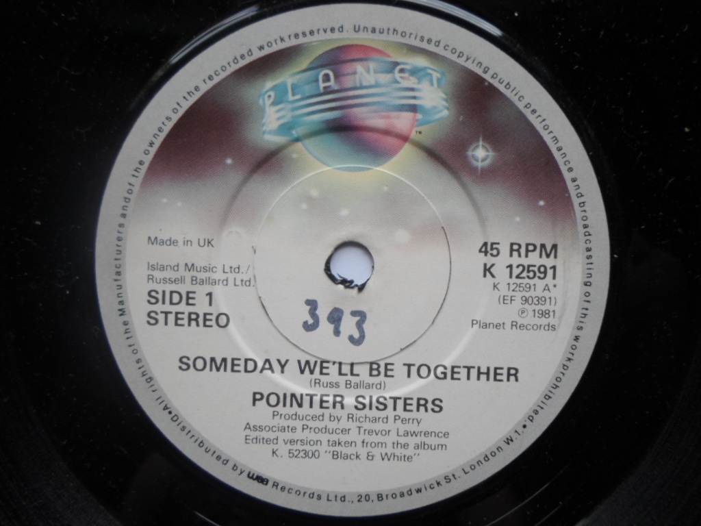 pointer sisters some day we'll be together/special things