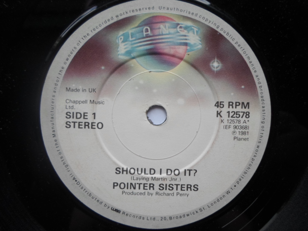 pointer sisters should i do it/sweet lover man